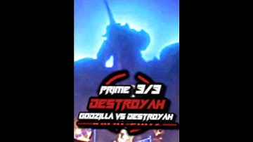 DESTROYAH VS MECHAGODZILLA #mechagodzilla #destroyah #toho #legandary #edit #shorts