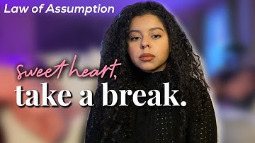 stop TRYING to manifest your SP