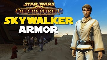 Luke Skywalker SWTOR Jedi armor - SWTOR fashion guide
