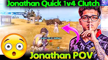 Jonathan Quick 1v4 Shocked Everyone😱 | Jonathan ComeBack