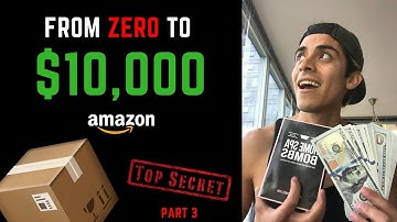 These 10 Products Will Make You 10k a Month on Amazon | How to Sell on Amazon {Part 3: $ 0 to $ 10k}