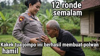 Kopi d4yak berhasil membuat kakek jompo perkasa hingga membuat polwan terlena