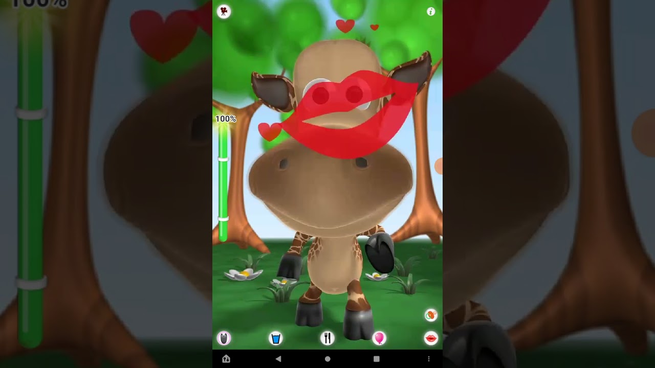 Talking Gina the giraffe