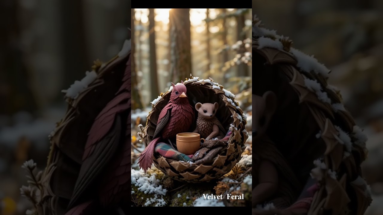 Scottish Crossbill & Pine Marten – Rare Forest Encounter | Wild Scotland’s Hidden Tale| Velvet Feral