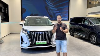 DENZA D9 EV 2023 دينزا: النتيجه الطبيعيه لتعاون مرسيدس &amp; بى واى دى ,عملوا عربيه بتابلوه وكراسى طياره