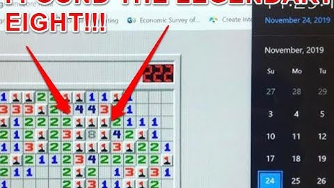 NEVER GUESS IN A GAME OF MINESWEEPER!!!