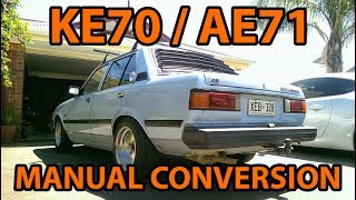 Ke70 Ae71 Corolla Automatic To Manual Conversion Youtube Ke70 Ae71 Corolla Automatic To Manual Conversion Youtube