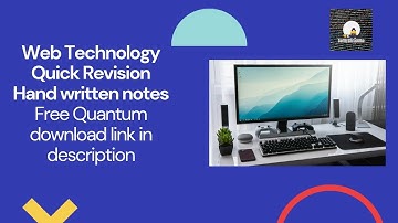 Web Technology Unit 1 Quick Revision with hand written notes #webtechnology #softershraddha #aktu