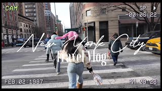 NYC Travel Vlog | Stranger Things on Broadway, Leon’s Bagels \u0026 Bryant Park Winter Village