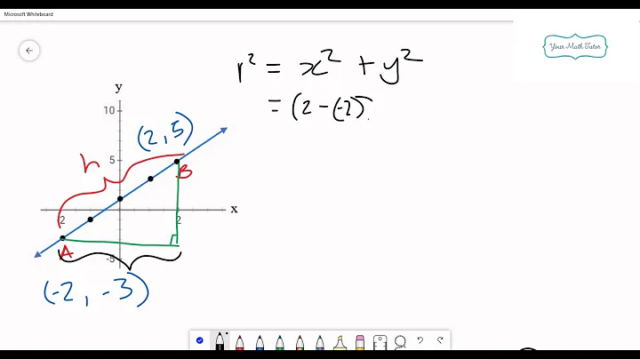 Distance formula | Geometry | Math tutorials | grade 10 | grade 11| grade 12