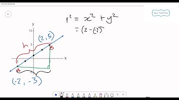 Distance formula | Geometry | Math tutorials | grade 10 | grade 11| grade 12