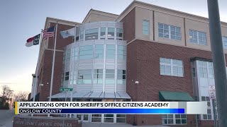 Onslow County Sheriff's Office opens spring 2026 citizens academy applications