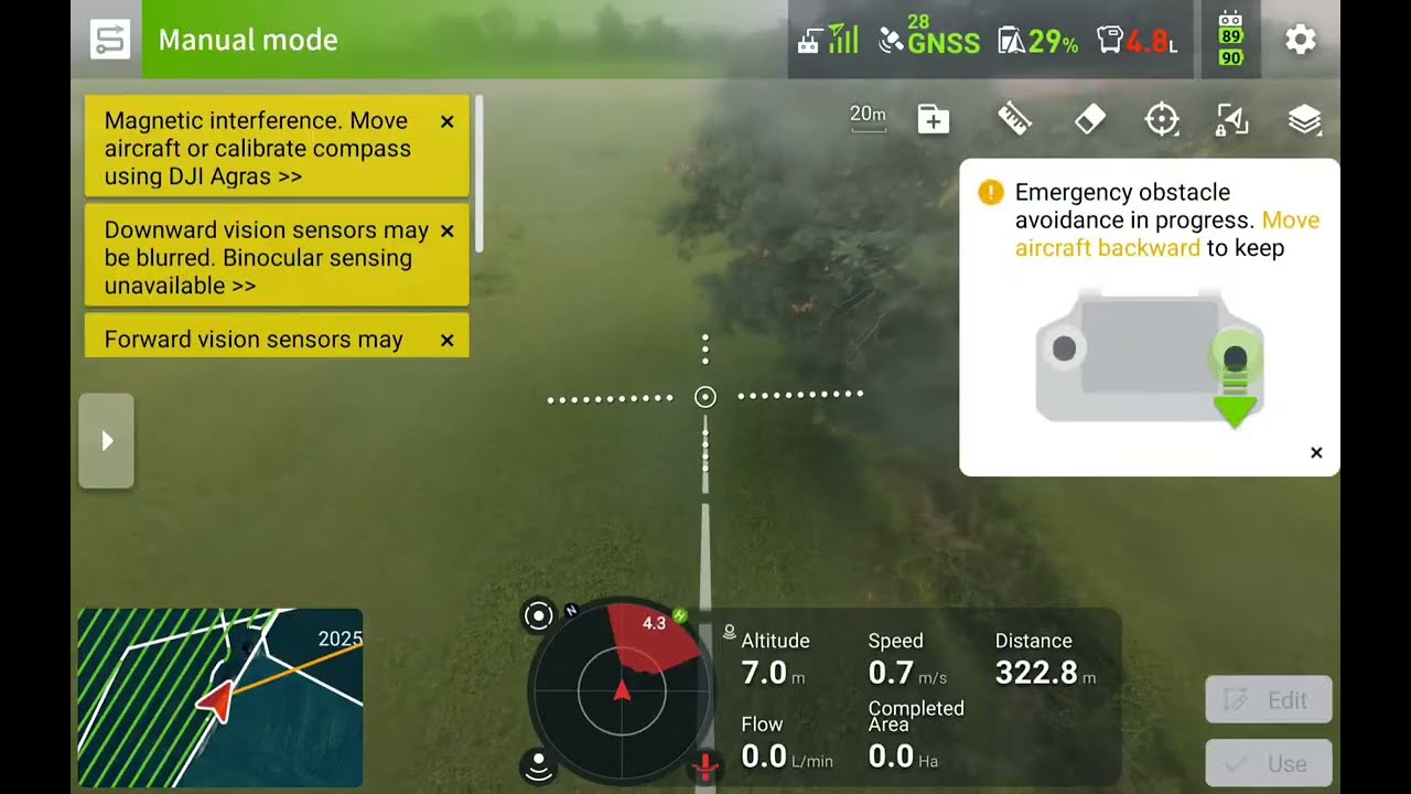 FPV drone agriculture DJI T50 amazing 😍