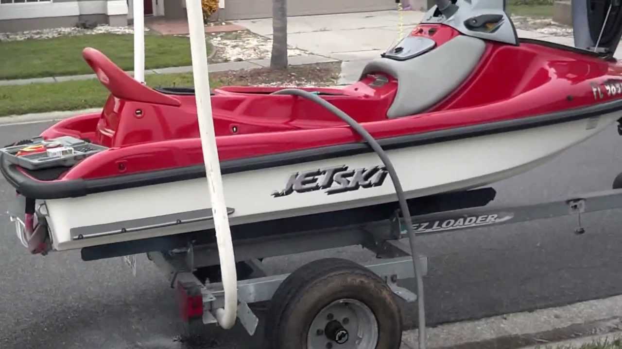 kawasaki jet ski water hook up