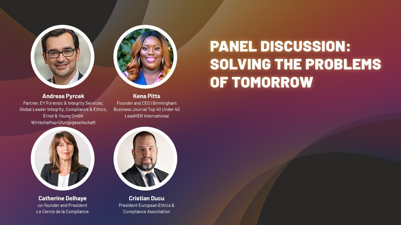 ECEC 2021 // Panel Discussion: Solving the problems of tomorrow