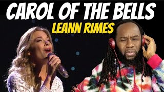 LEANN RIMES Carol of the bells REACTION- She&#39;s one of the greats! Amazing singer! First time hearing