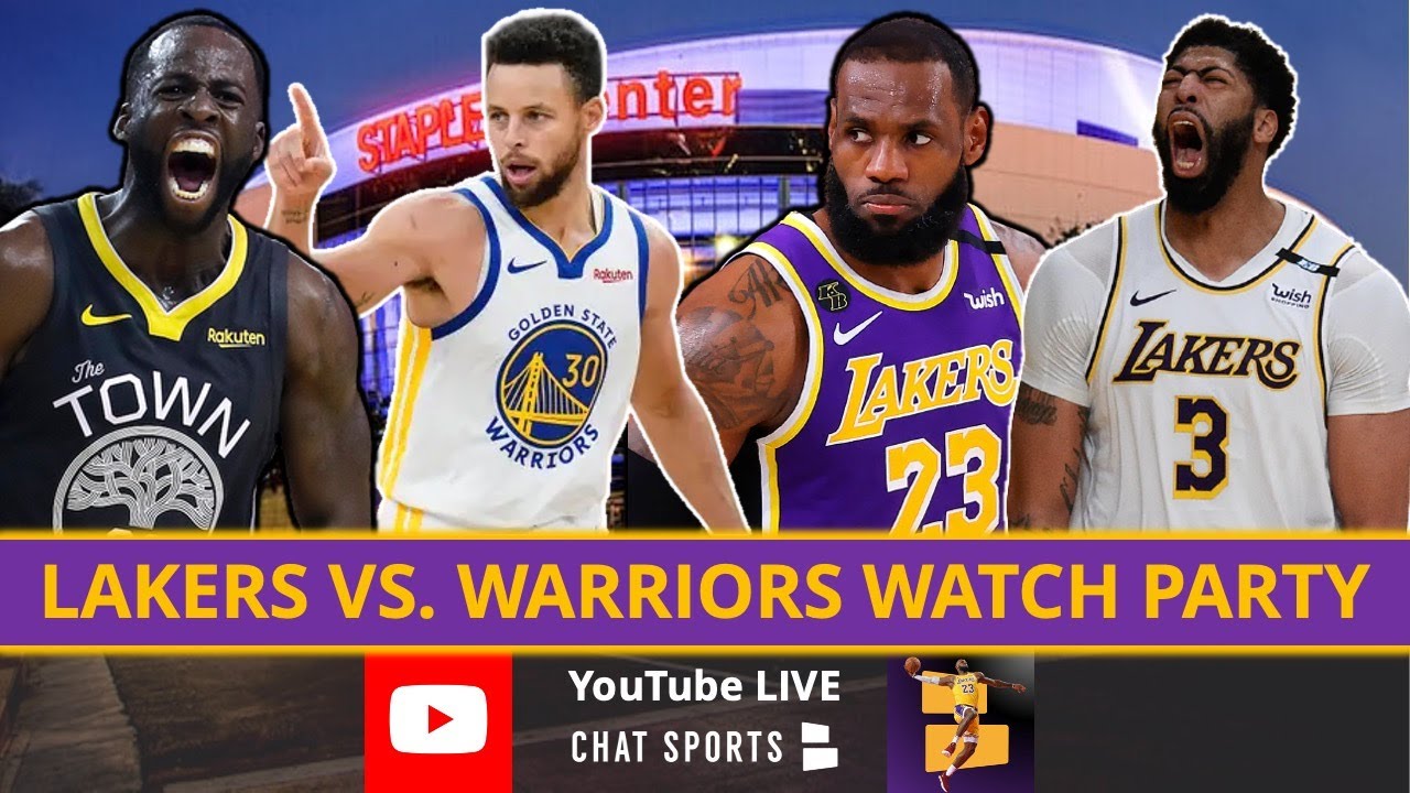 lakers warriors live stream