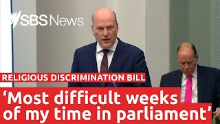 Liberal MP Trent Zimmerman on protecting trans children in religious discrimination bill I SBS News