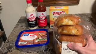 Copycat Arby's Beef and Cheddar Sandwiches