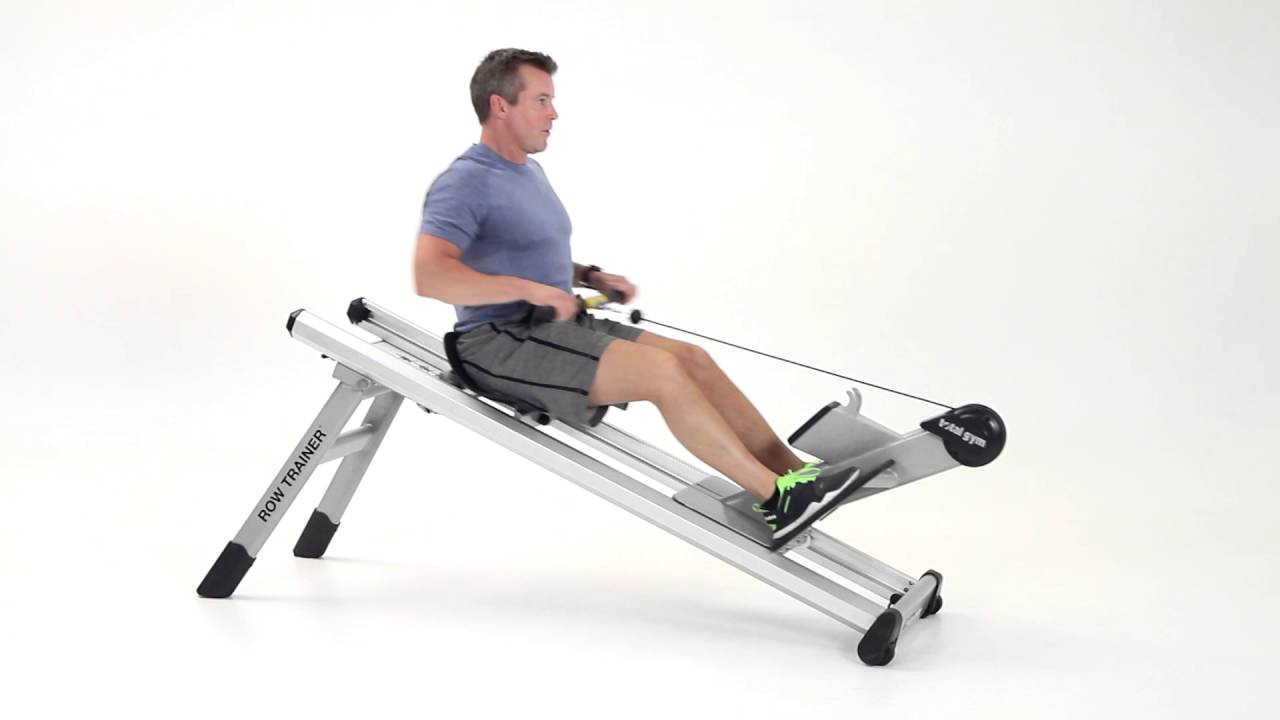Overhand Row Machine Total Gym Row Trainer - Overhand Grip Low - YouTube