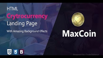 MaxCoin - Cryptocurrency HTML Landing Page | Themeforest Website Templates and Themes