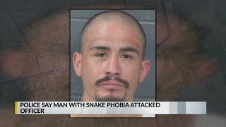 Police: New Mexico man attacked officer over fear of snakes