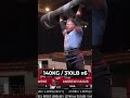 INCREDIBLE 6 reps at 1.5x bodyweight!