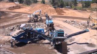 Powerscreen Crushing and Screening closed circuit
