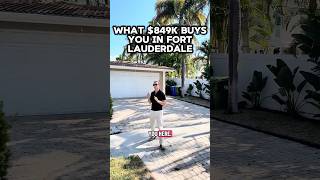 What $849k Buys You in Fort Lauderdale Florida