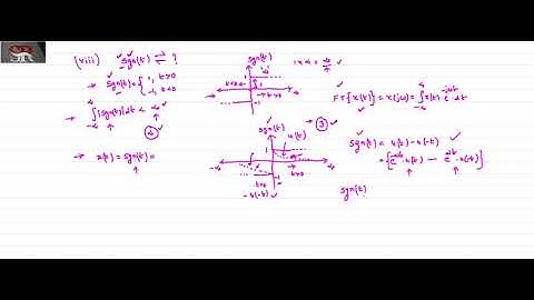 Signals & Systems | Fourier Transform part9 by Mr. G. Subba Reddy