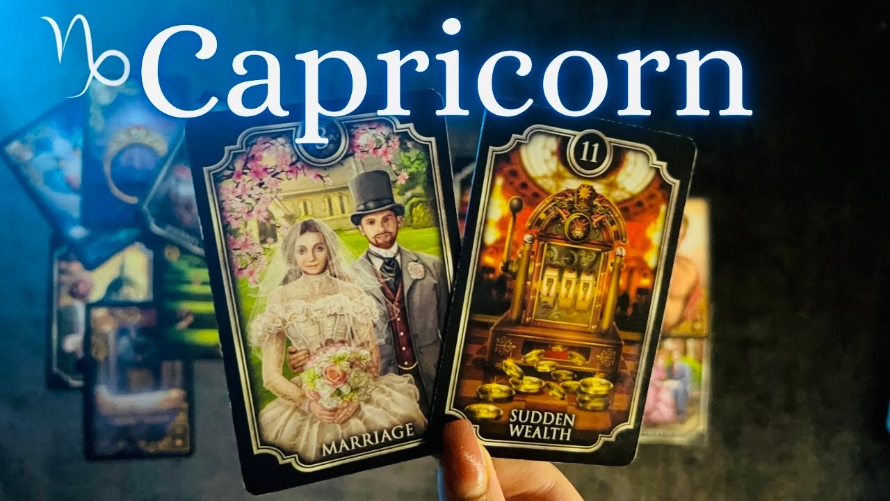CAPRICORN-DESTINY! U WILL GET MARRIED TO THIS PERSON ! WHO will u marry ? huge shift ! Tarot