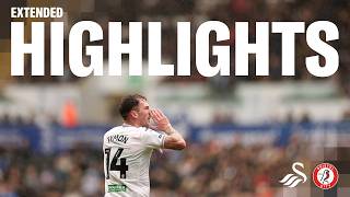 Swansea City v Bristol City | Extended Highlights