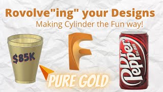 Details F7 & F8-How to Create Revolves in Autodesk Fusion 360 | Step-by-Step Guide Guide