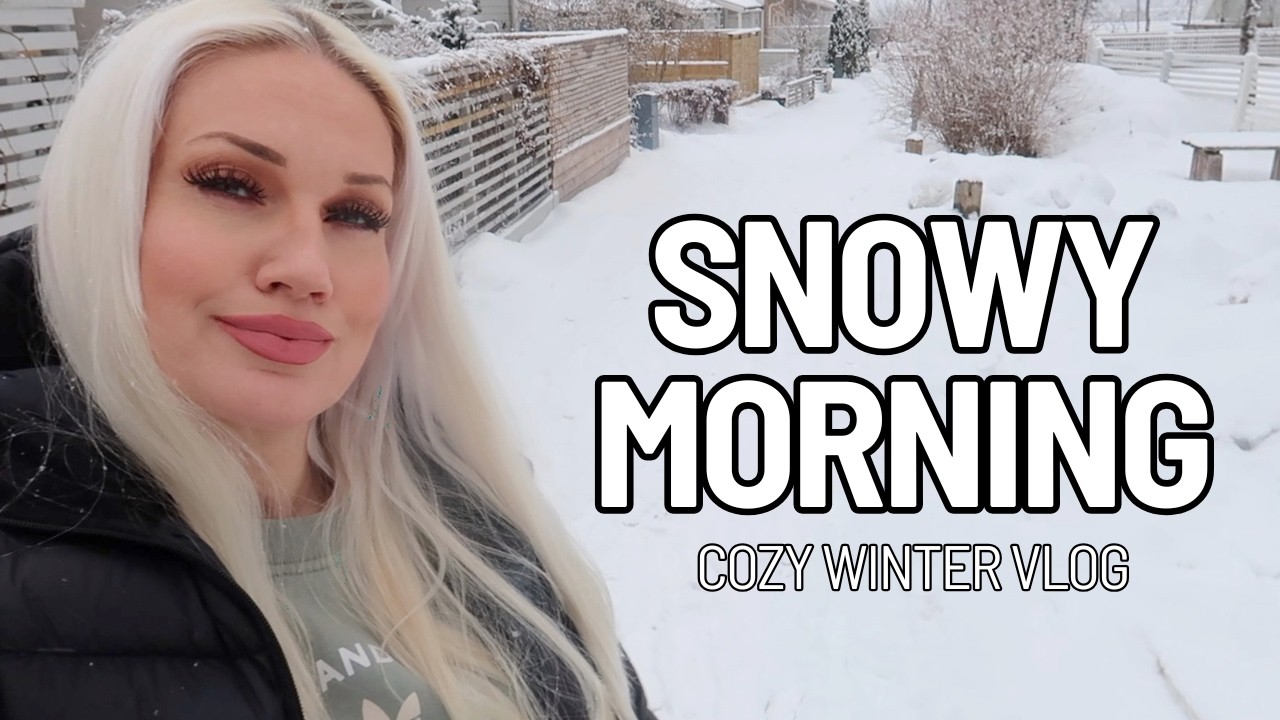 Just a Normal Snowy Day ❄️ | Morning Routine, Snow & Homemade Dinner
