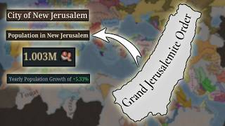 I Created a CYBERPUNK DYSTOPIA in Egypt as JERUSALEM in EU5! - Over 1 MILLION Pops in a Single City!