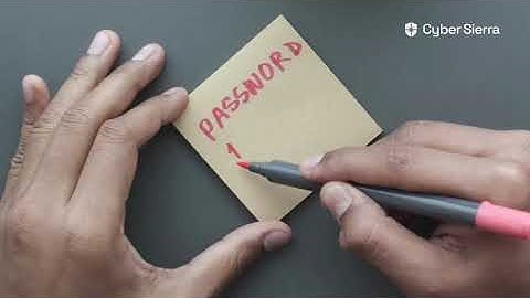 Cybersecurity Chalk Talk 3: Five Password Mistakes You