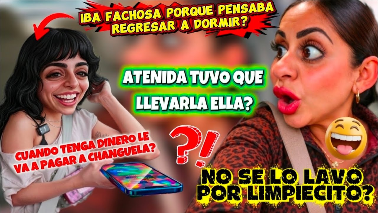 🔴NO SE LO LAVO POR LIMPIECITO?😝ATENIDA TUVO QUE LLEVARLA ELLA?🥶CUANDO TENGA💸LE VA A PAGAR?🤔