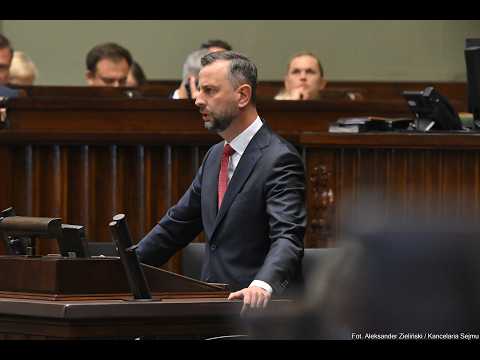 63rd Session of the Sejm - Statement by the Minister of National Defense