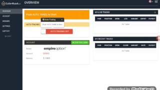 Option Robot Review -  Trading Live Demo  Binary Options for Money without your own Money