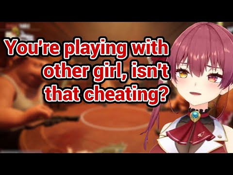 Marine Casually Black Mailing Other Fans in Liar's Bar and It's Just So Funny!!!