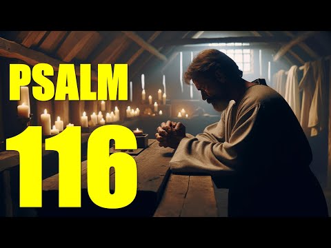 Псалом 116 - Благодарение за избавление от смерти (Со словами - KJV)