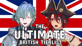 THE ULTIMATE BRITISH TIERLIST w/ Nix Voltare