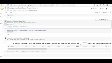 ANN using kerasBreast Cnacer Dataset