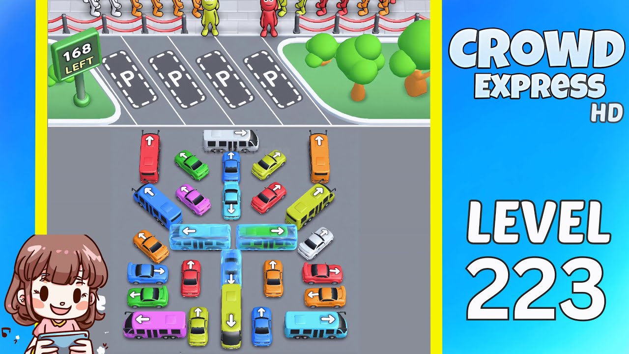 Crowd Express Level 223 Solution Walkthrough