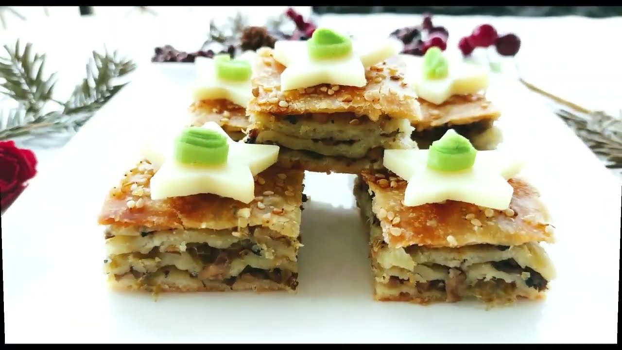 No Eggs and No Milk Delicious  Leek Pie Excellent for Christmas and New Year's Breakfast