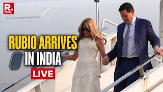 LIVE: US State Secy. Marco Rubio Arrives In India For High-Level Talks On Defence & Energy