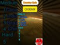 Can you unscramble these countries? #gk #gkquiz #quiz #shorst #ytshorts #country #unscramble