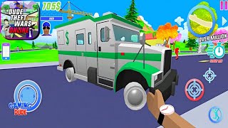 Dude Theft Wars Open World Sandbox - New Bank Car Rims Upgrade Android Gameplay Hd