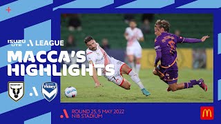 Perth Glory v Melbourne City - Macca's® Highlights | Isuzu UTE A-League
