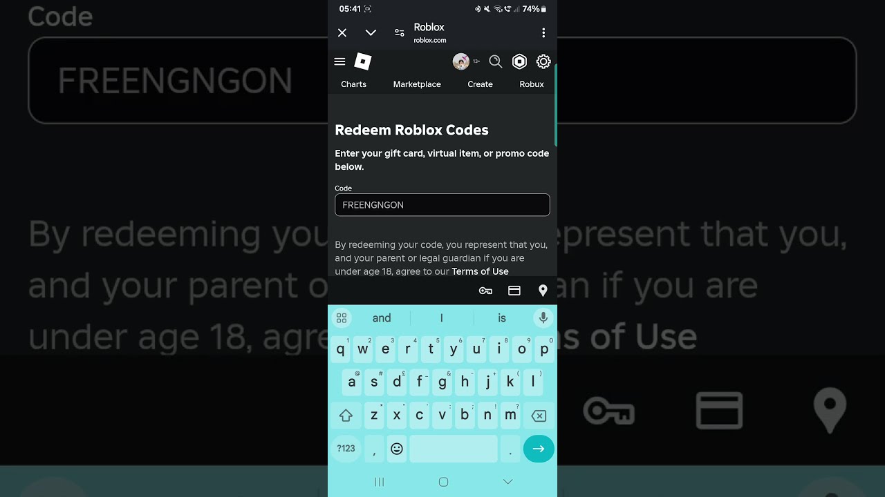 Free Code To Redeem In Roblox Just Go Com Redeemcode